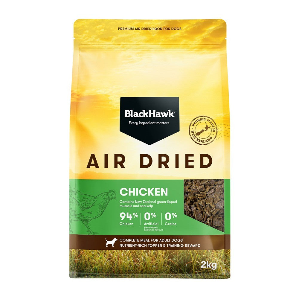 Black Hawk Air Dried Dog Food Chicken