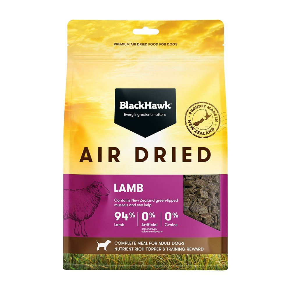 Black Hawk Air Dried Dog Food Lamb