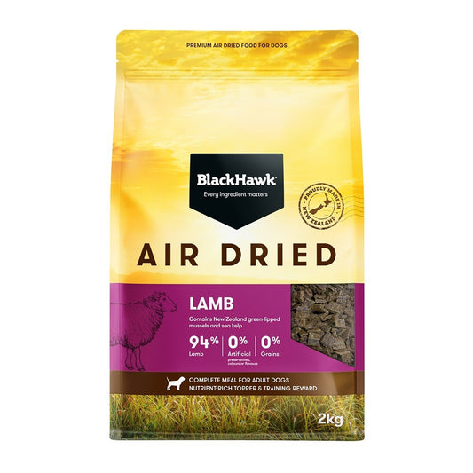 Black Hawk Air Dried Dog Food Lamb