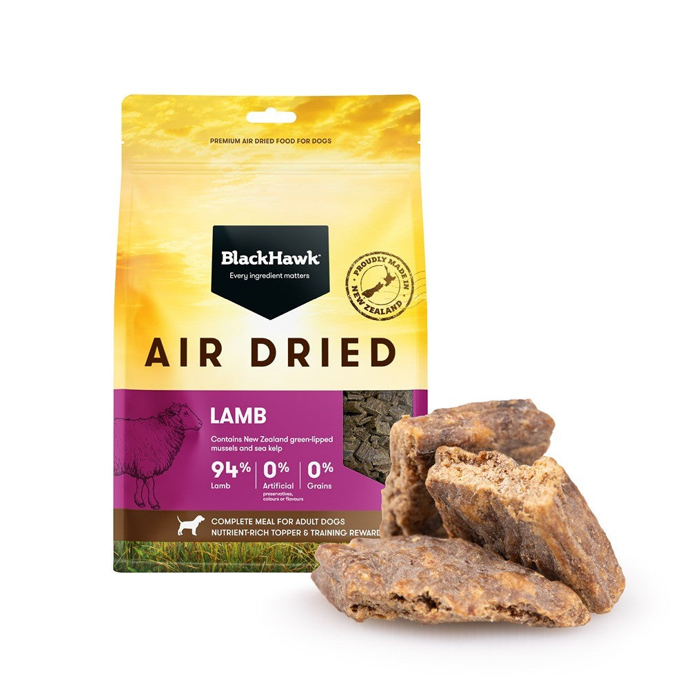 Black Hawk Air Dried Dog Food Lamb