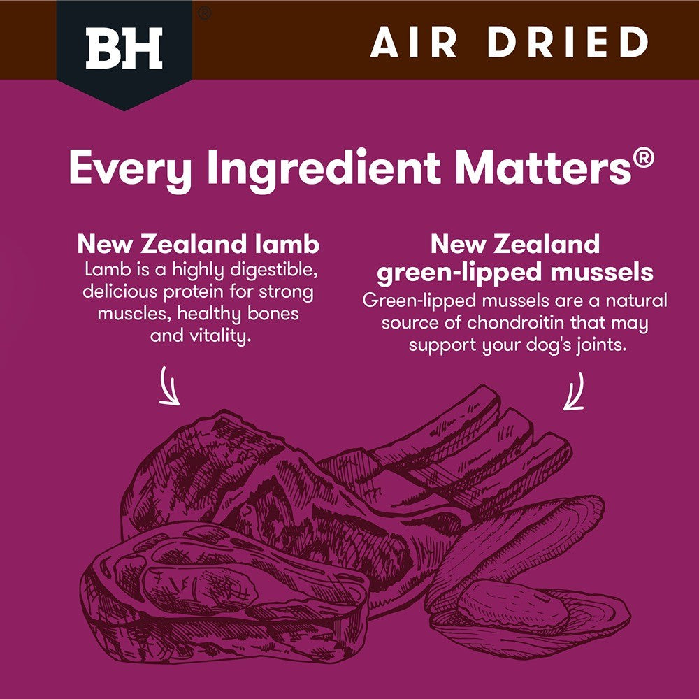 Black Hawk Air Dried Dog Food Lamb
