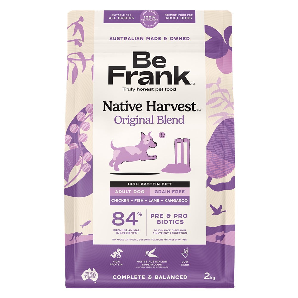 Be Frank Native Harvest Original Blend Dry Dog Food