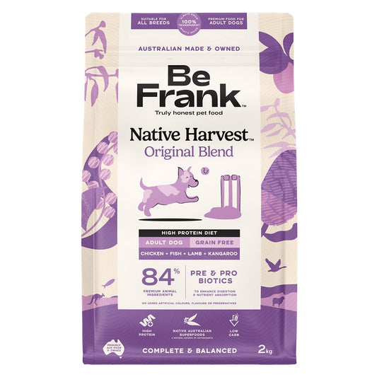 Be Frank Native Harvest Original Blend Dry Dog Food