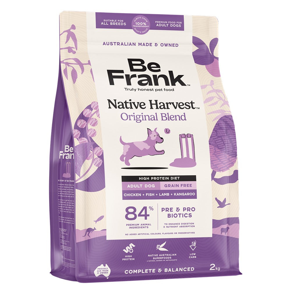 Be Frank Native Harvest Original Blend Dry Dog Food