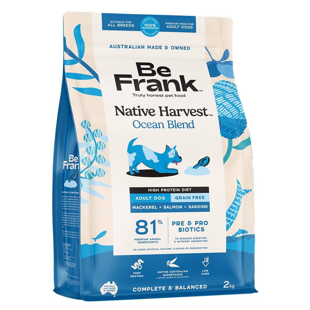 Be Frank Native Harvest Ocean Blend Dry Dog Food