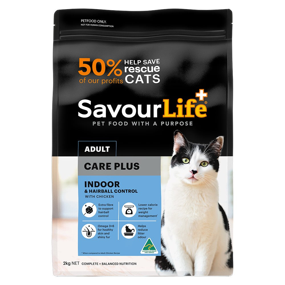 SavourLife Adult Care Plus Hairball Control Chicken Dry Cat Food