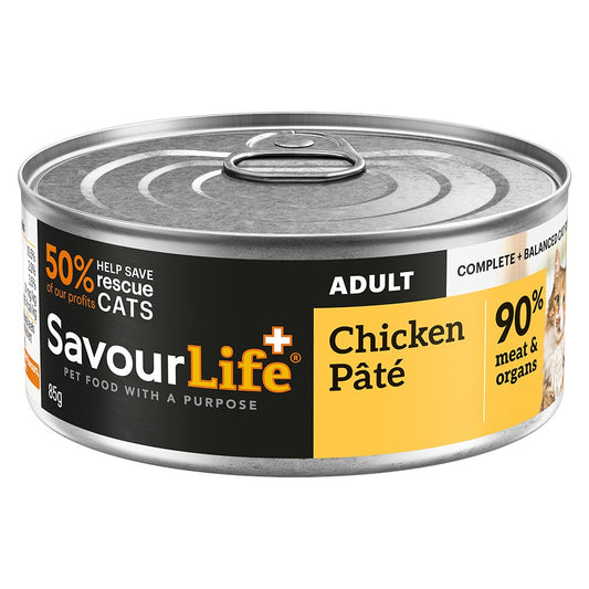 SavourLife Adult Chicken Pate Wet Cat Food