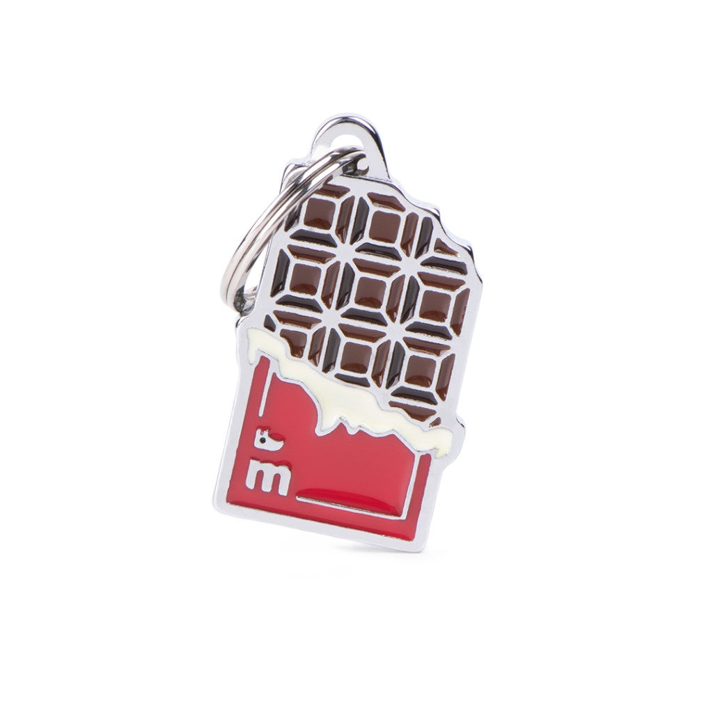 My Family Chocolate Bar Dog & Cat Tag