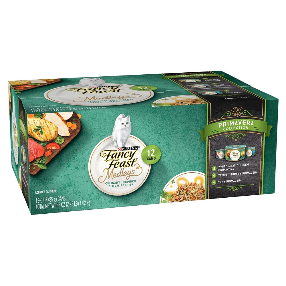 Fancy Feast Medleys Primavera Collection Wet Cat Food