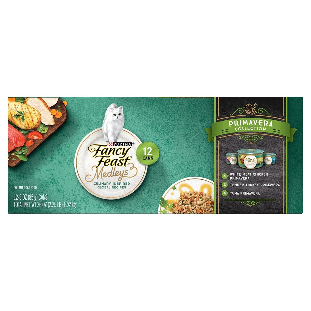 Fancy Feast Medleys Primavera Collection Wet Cat Food
