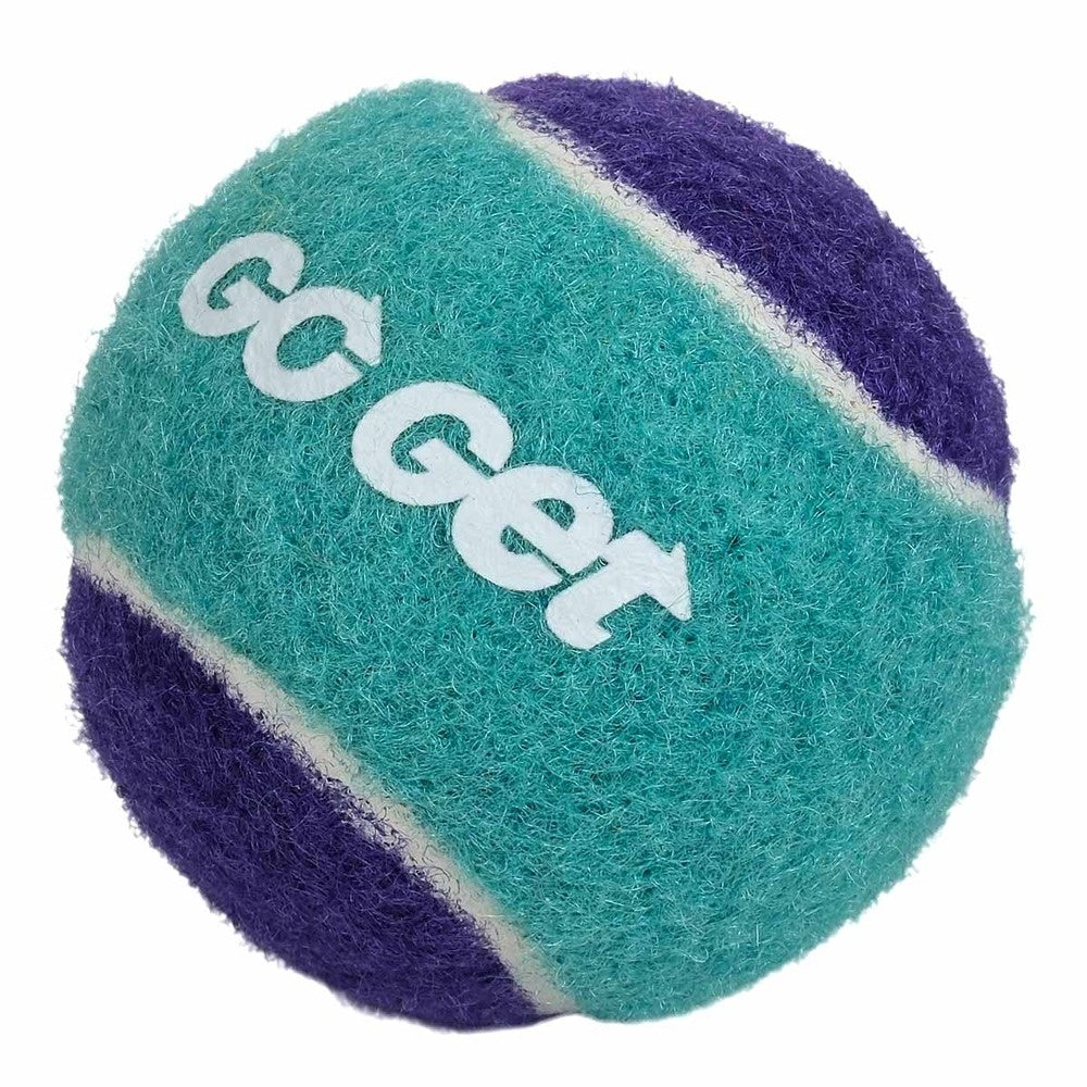 Go Get Squeaker Tennis Balls Dog Toy 3 Pack