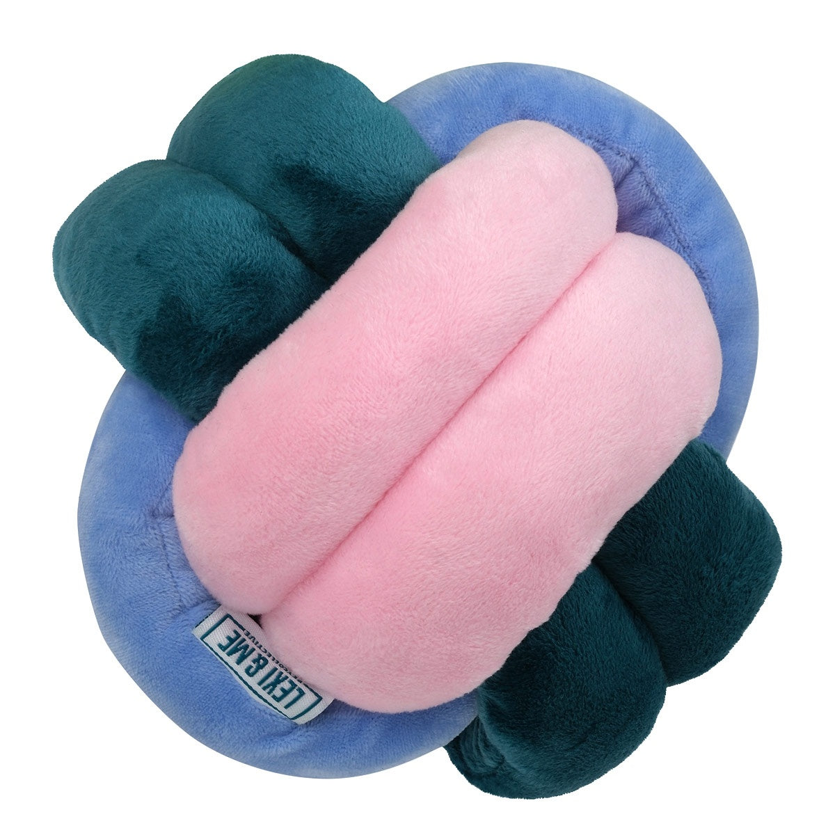 Lexi & Me Plush & Snuffle Knot Ball Dog Toy