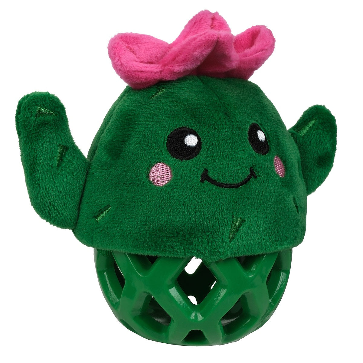 Lexi & Me Cactus Plush & Rubber Dog Toy