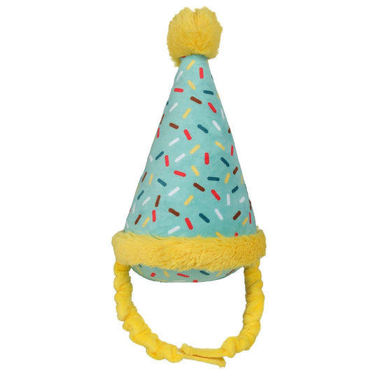 Lexi & Me Party Hat Plush Dog Toy