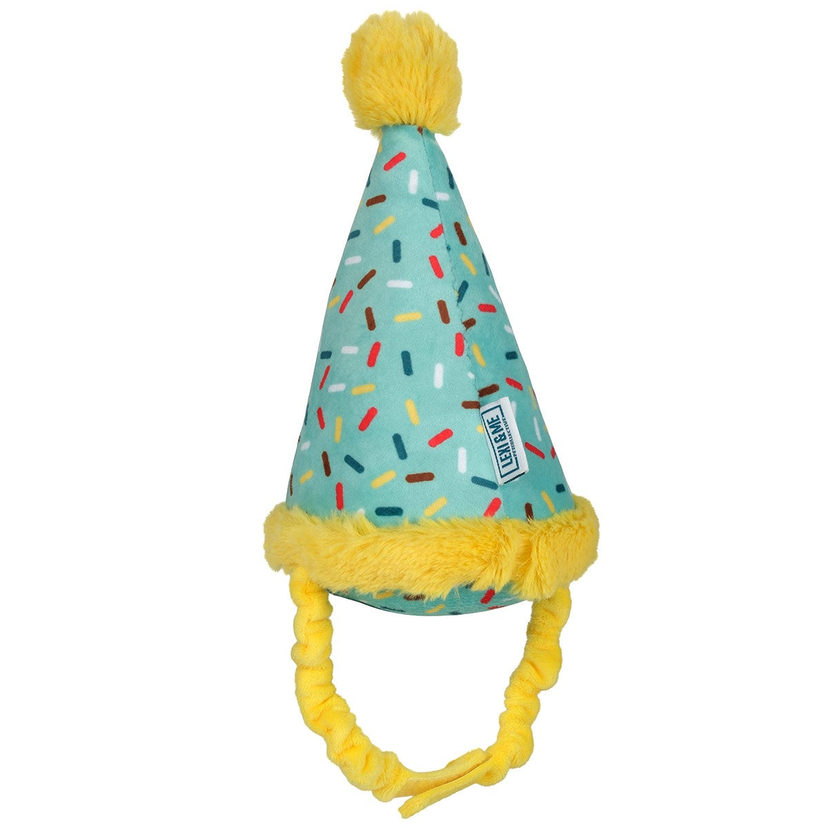 Lexi & Me Party Hat Plush Dog Toy