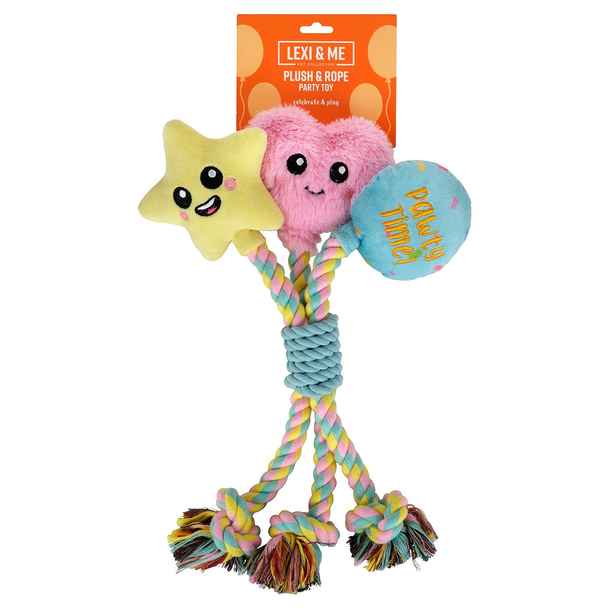 Lexi & Me Celebration Rope Dog Toy