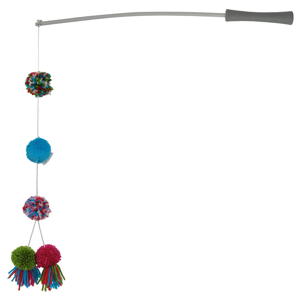 Lexi & Me Pom-Pom Cat Teaser Wand Toy