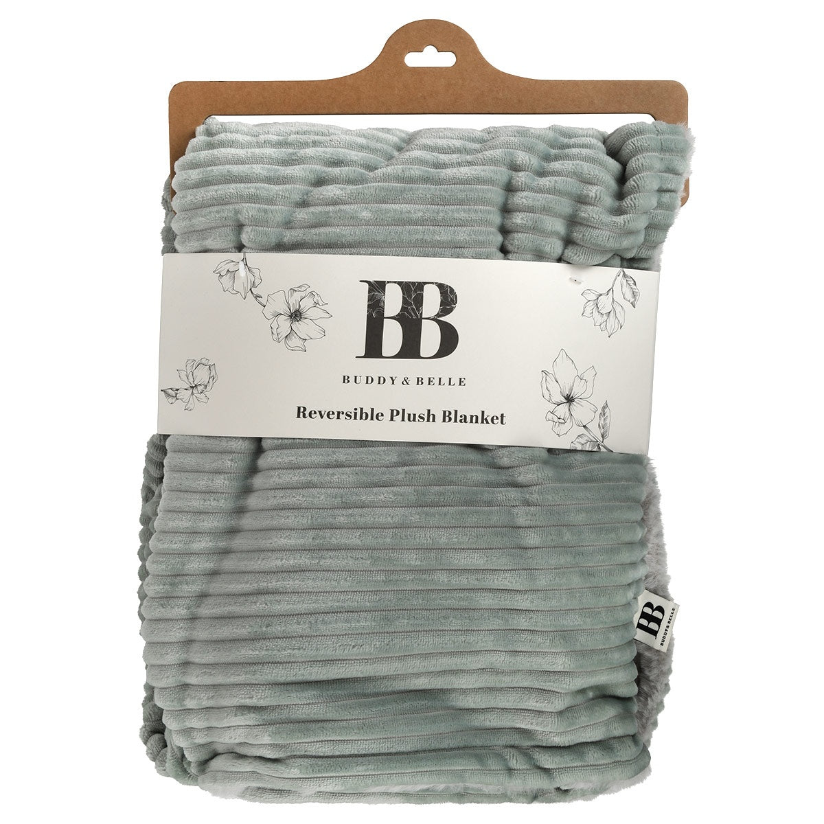 Buddy & Belle Reversible Plush Dog Blanket