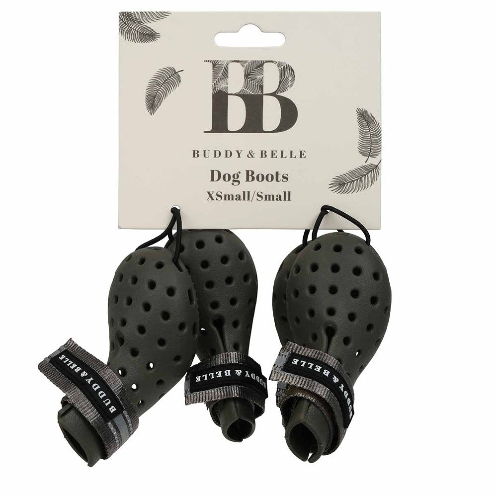 Buddy & Belle Dog Boots Grey