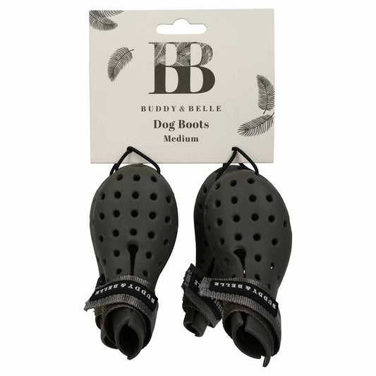 Buddy & Belle Dog Boots Grey