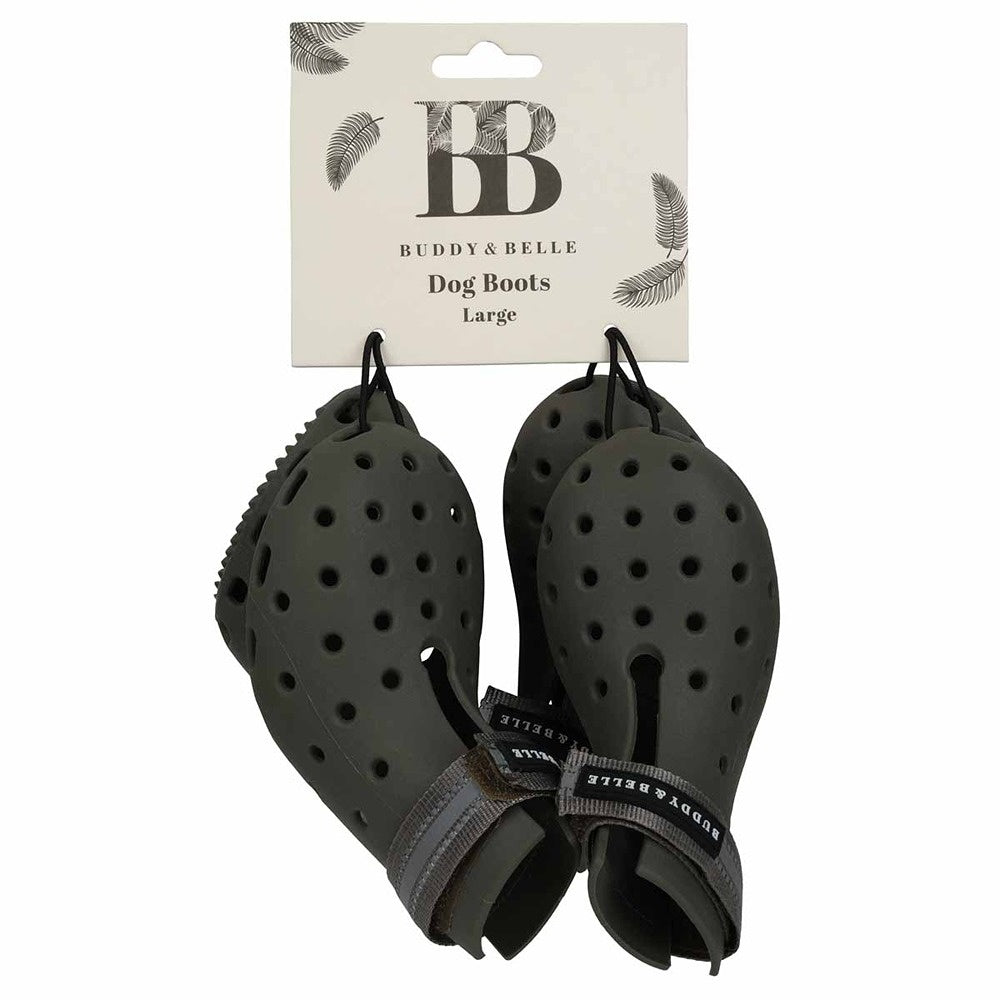 Buddy & Belle Dog Boots Grey