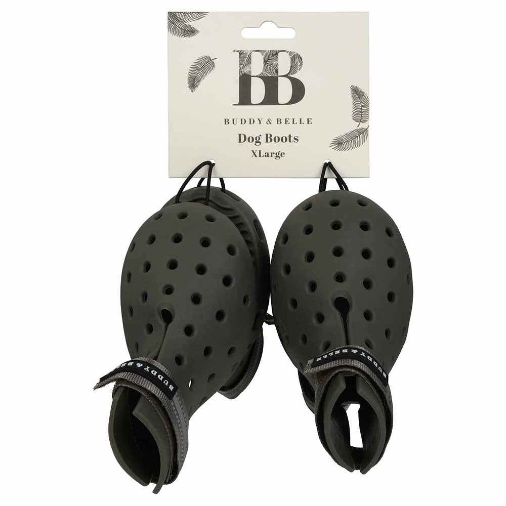 Buddy & Belle Dog Boots Grey