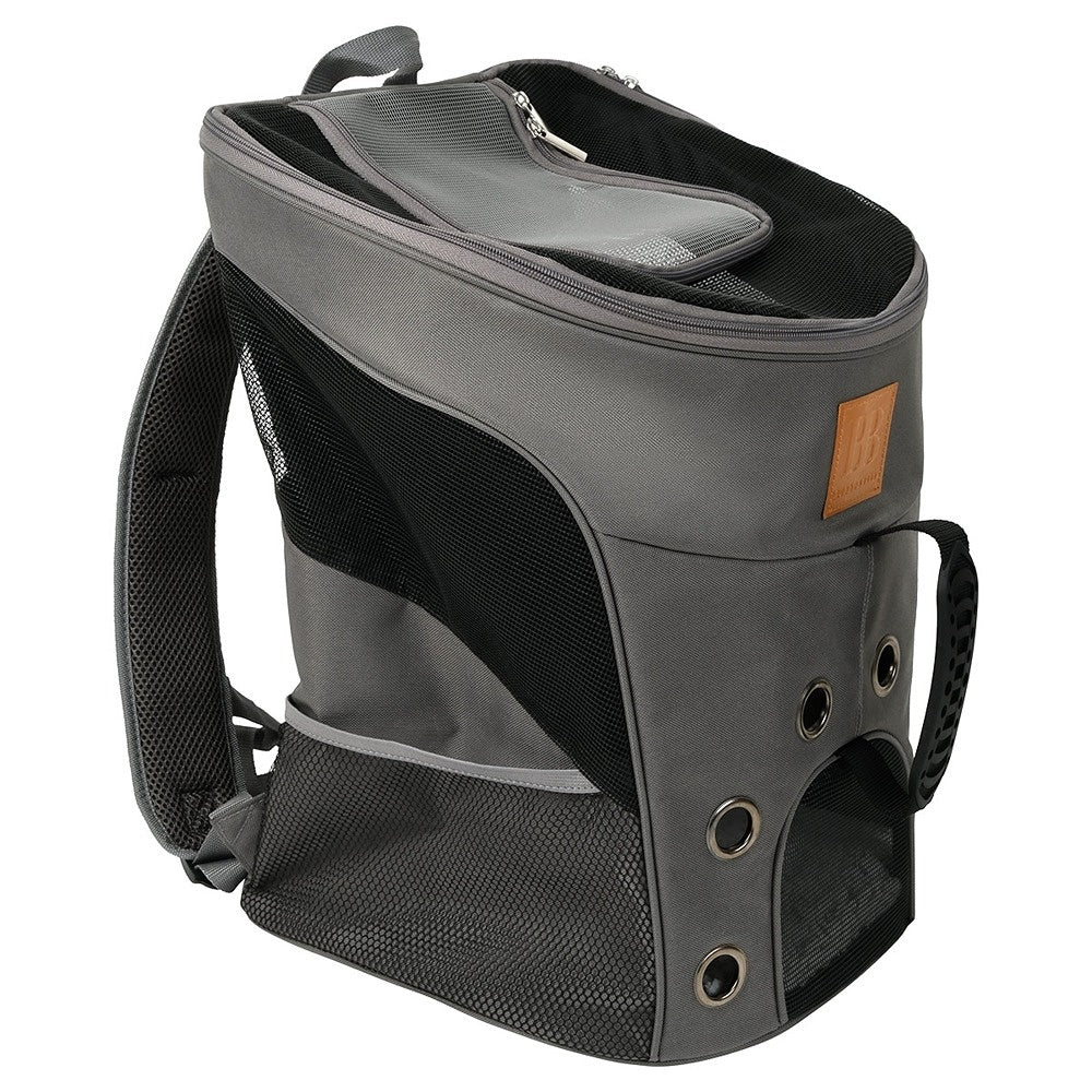 Buddy & Belle Pet Backpack Grey