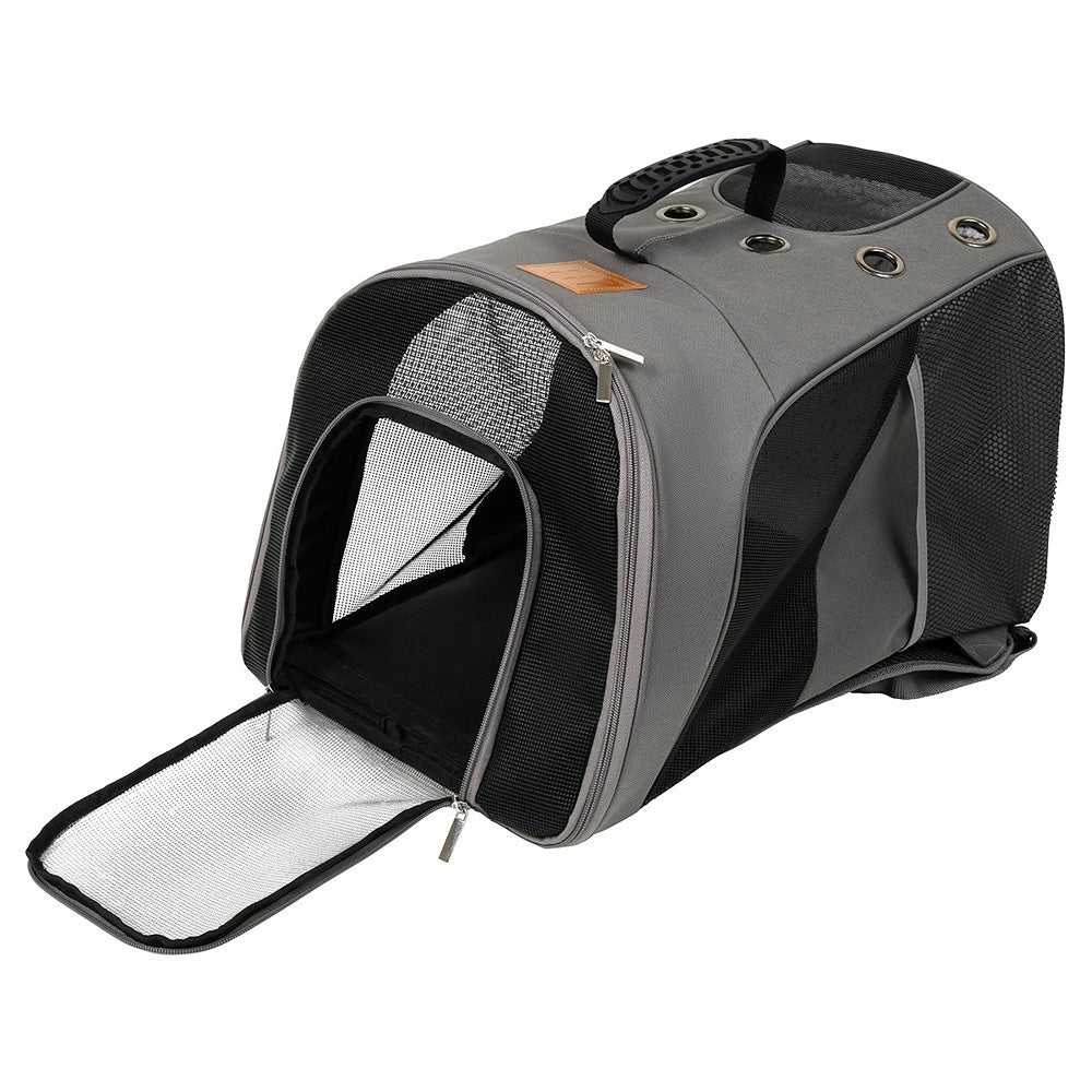 Buddy & Belle Pet Backpack Grey
