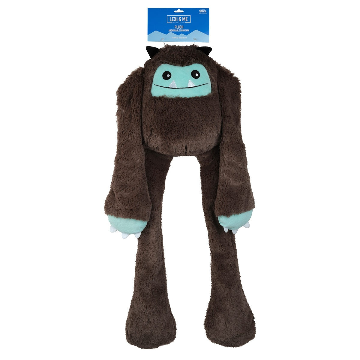 Lexi & Me Abominable Snowman Plush Dog Toy