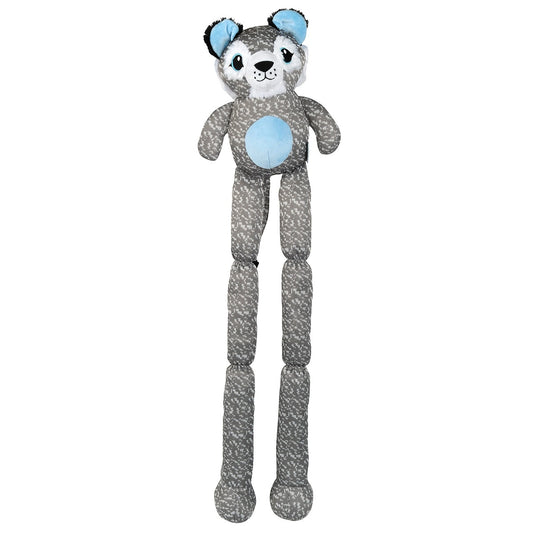Lexi & Me Long Legged Snow Leopard Plush Dog Toy