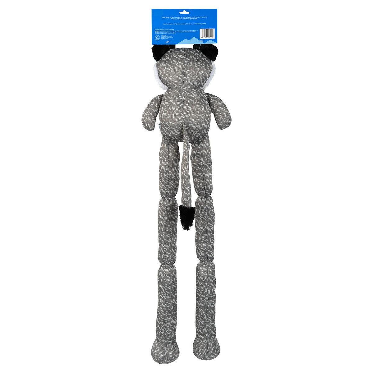 Lexi & Me Long Legged Snow Leopard Plush Dog Toy