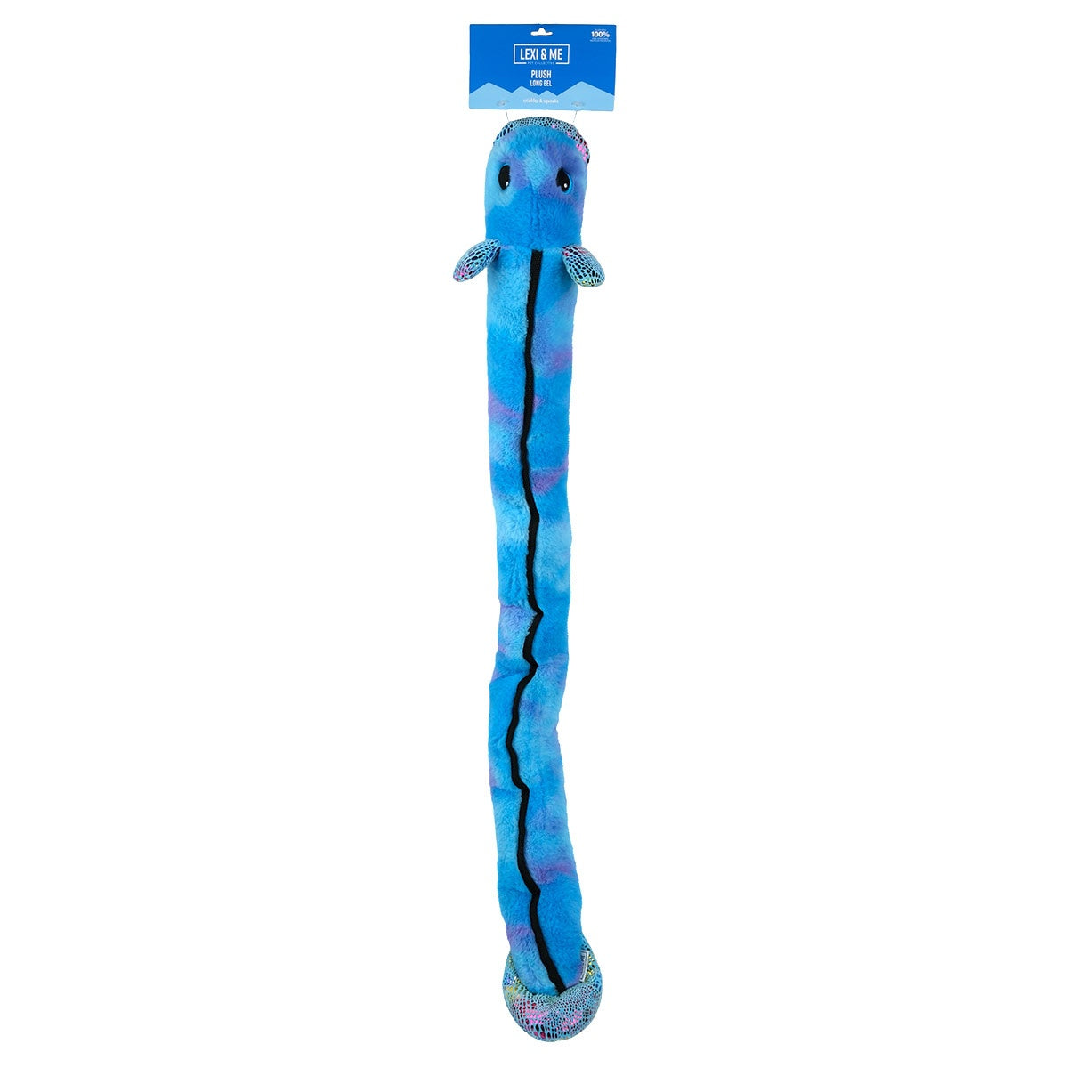 Lexi & Me Eel Plush Long Dog Toy
