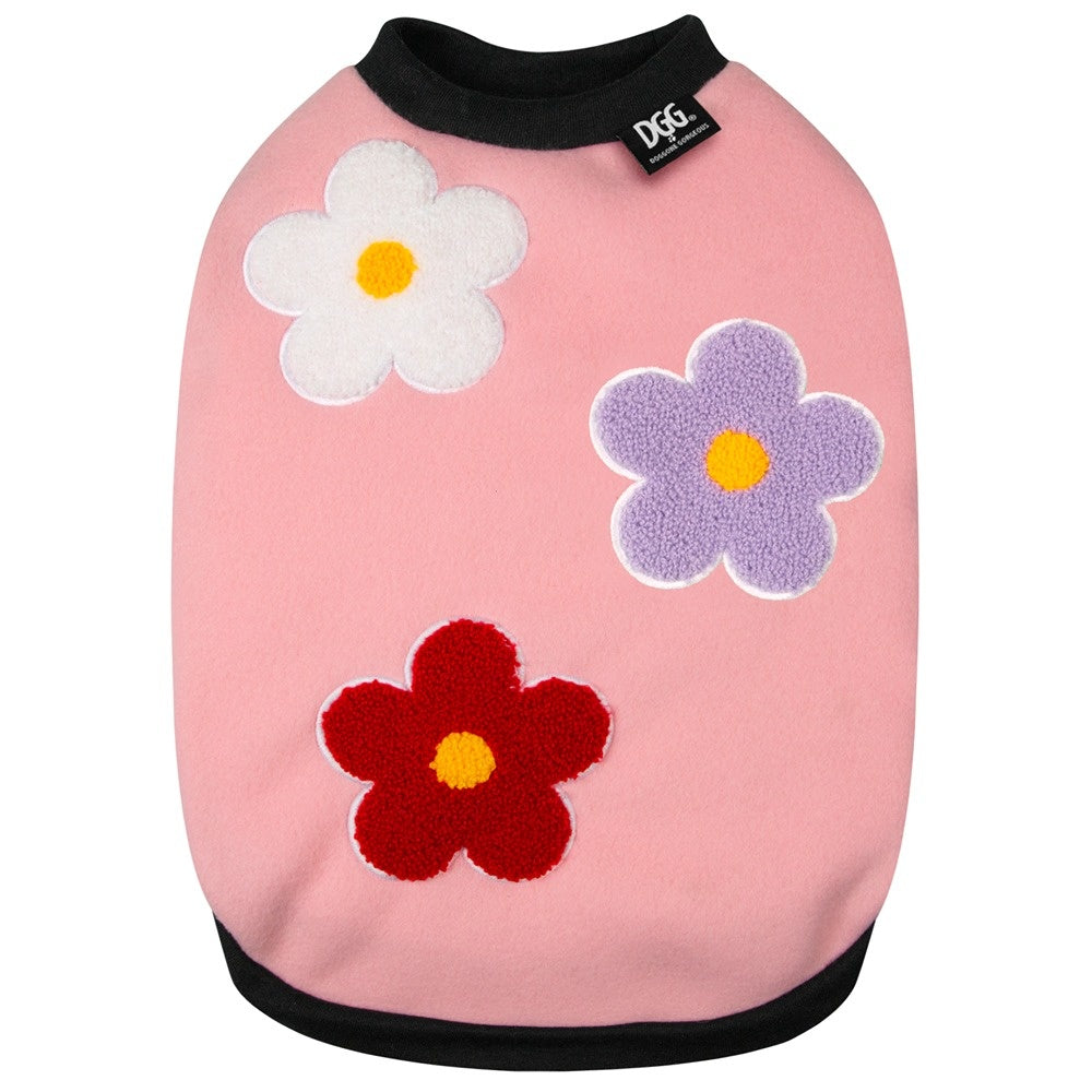 DGG Designer Warmie Dog Jumper Daisies