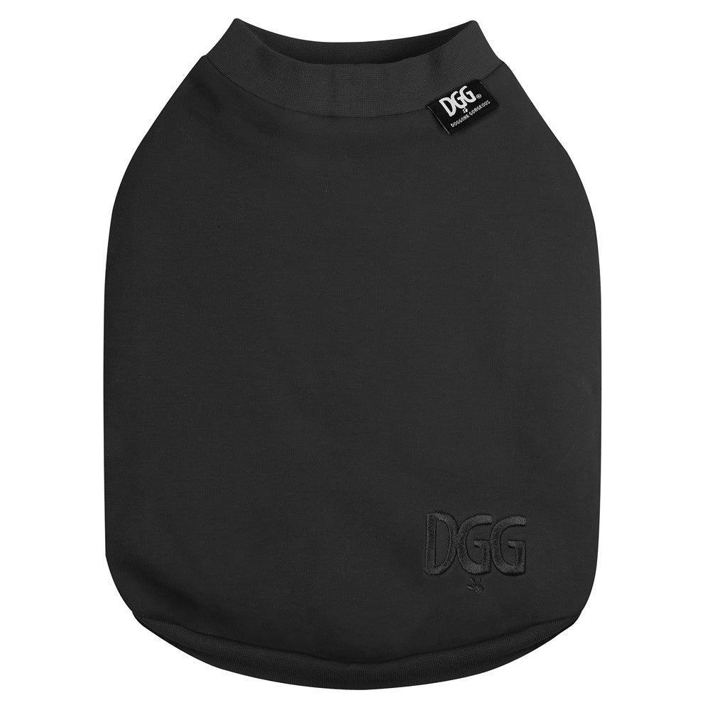 DGG Jersey Huggie Dog Jumper Black
