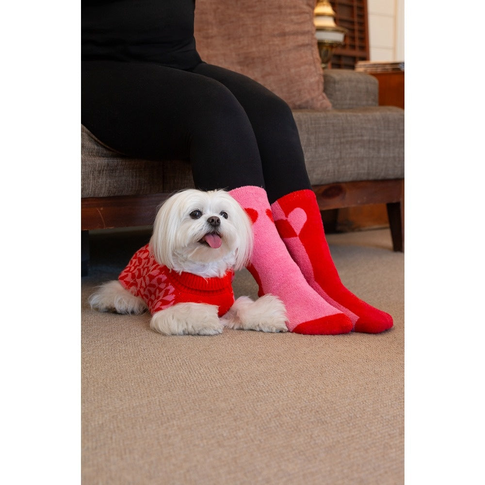 DGG Fashion Knit Dog Jumper Sweetheart