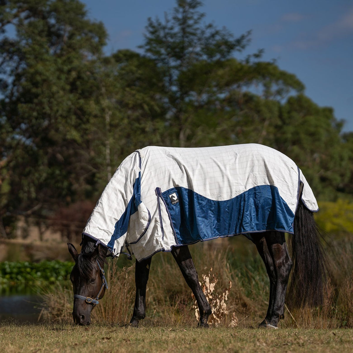 Kingsley Hybrid Combo Horse Rug Heritage Navy
