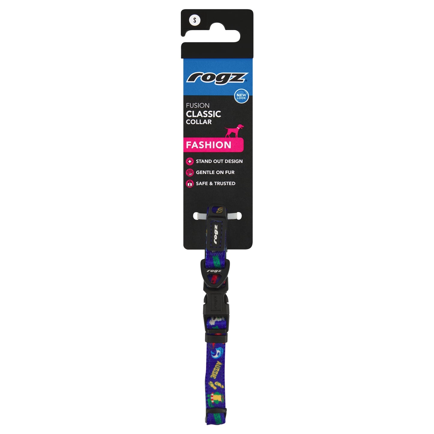 Rogz Fusion Classic Australiana Dog Collar
