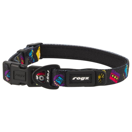 Rogz Fusion Classic 90’S Nostalgia Dog Collar