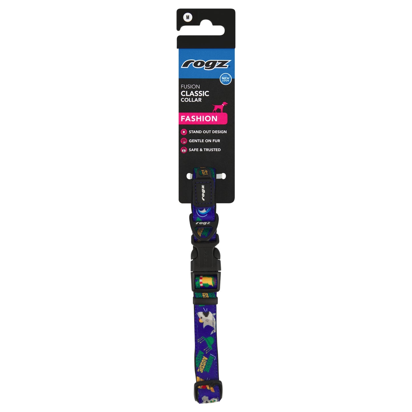 Rogz Fusion Classic Australiana Dog Collar