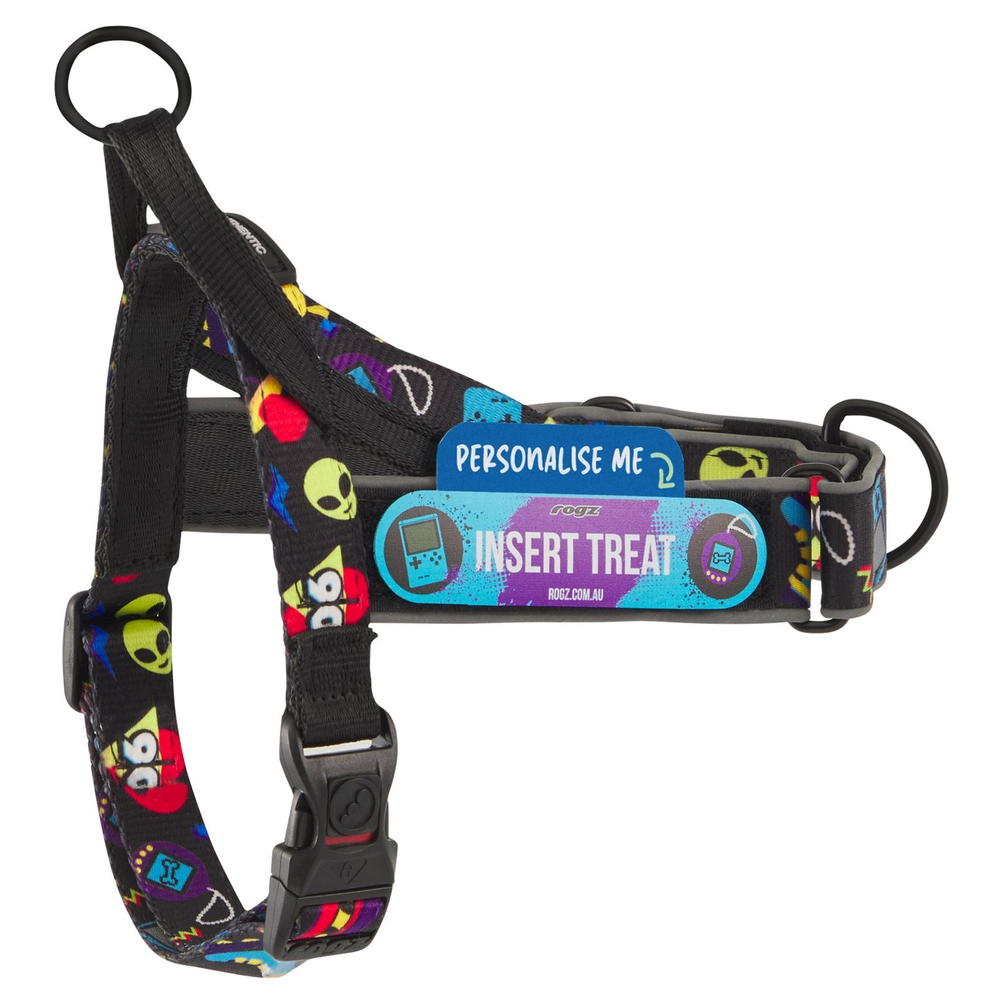 Rogz Fusion Letzgo 90’S Nostalgia Dog Harness