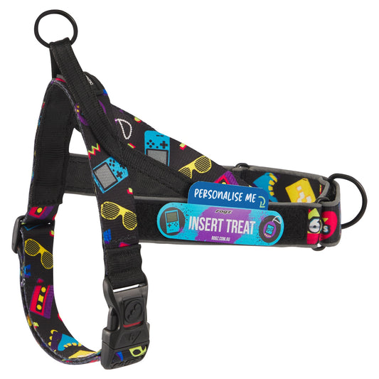 Rogz Fusion Letzgo 90’S Nostalgia Dog Harness