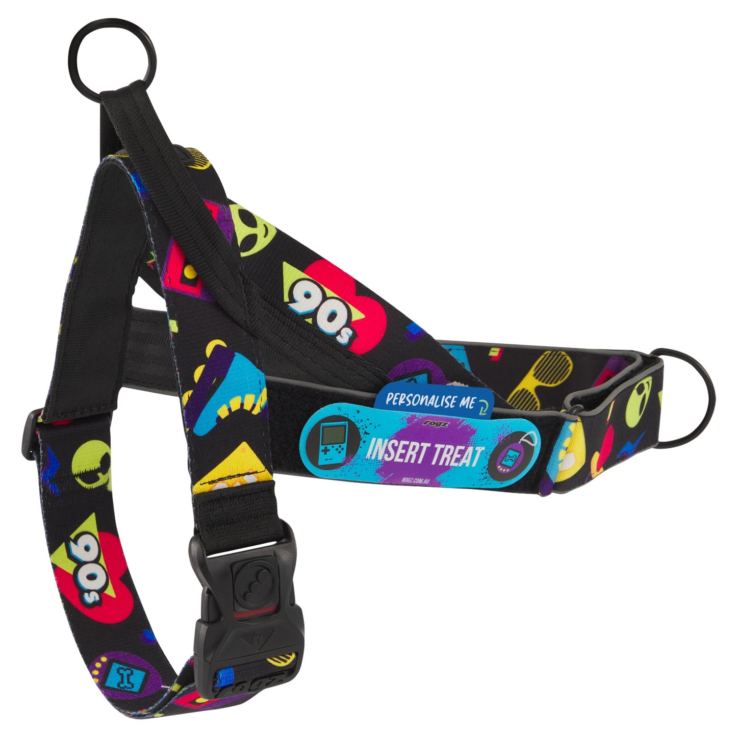 Rogz Fusion Letzgo 90’S Nostalgia Dog Harness