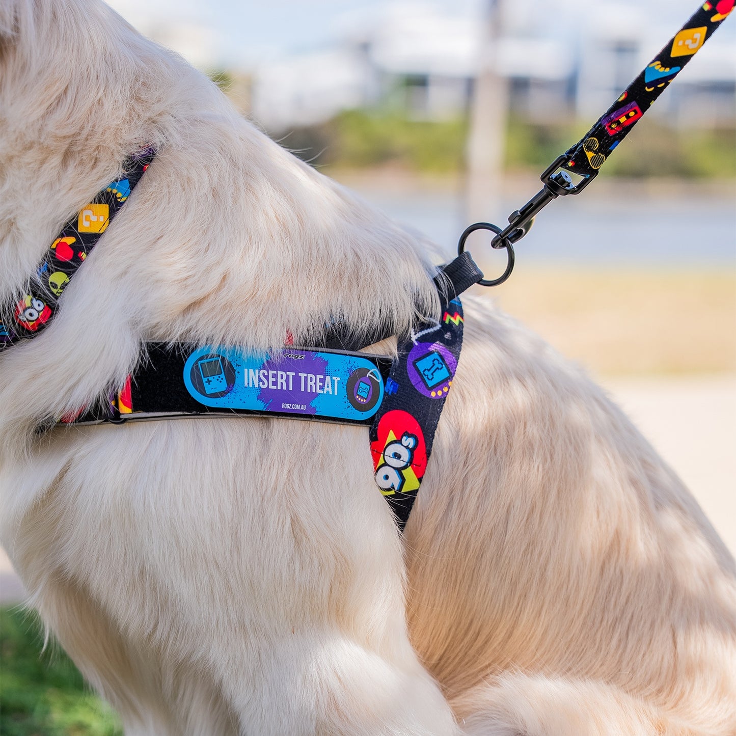 Rogz Fusion Letzgo 90’S Nostalgia Dog Harness
