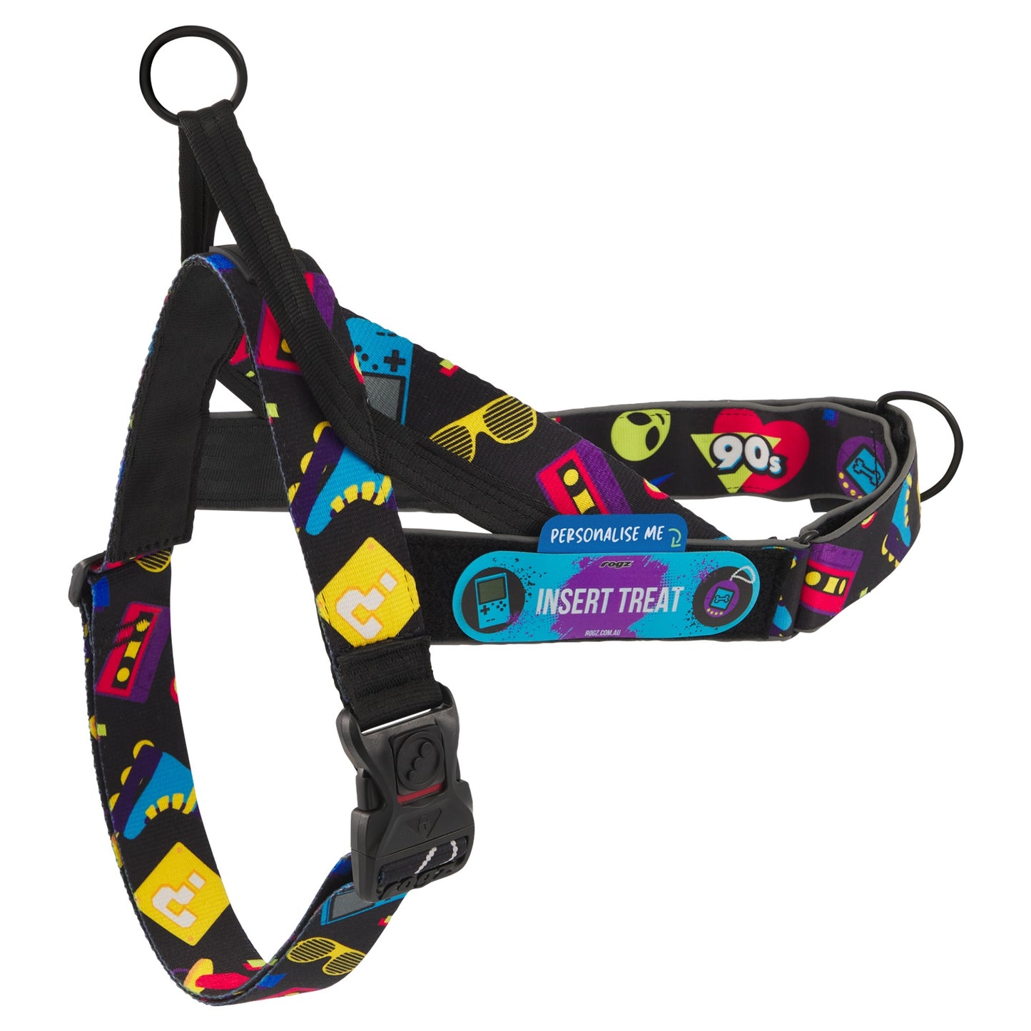 Rogz Fusion Letzgo 90’S Nostalgia Dog Harness