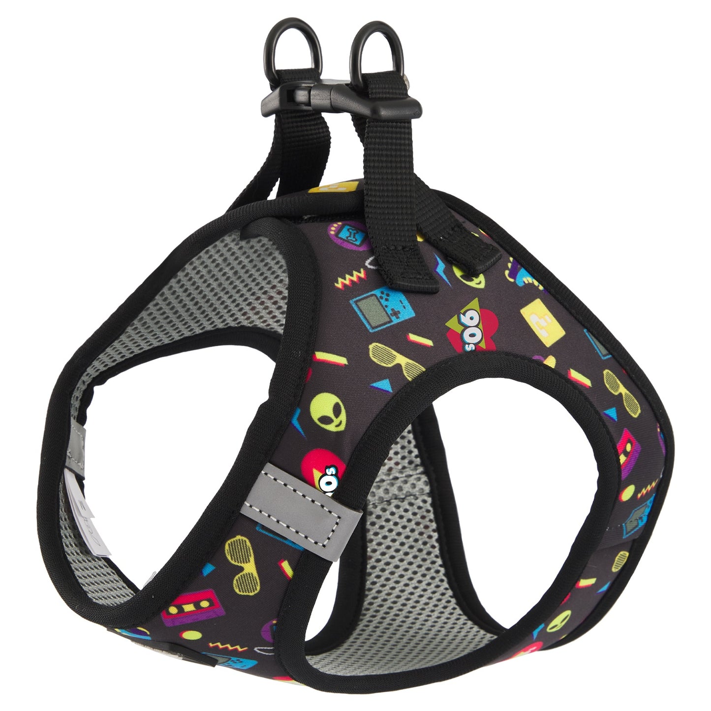Rogz Fusion Huggit 90’S Nostalgia Dog Harness