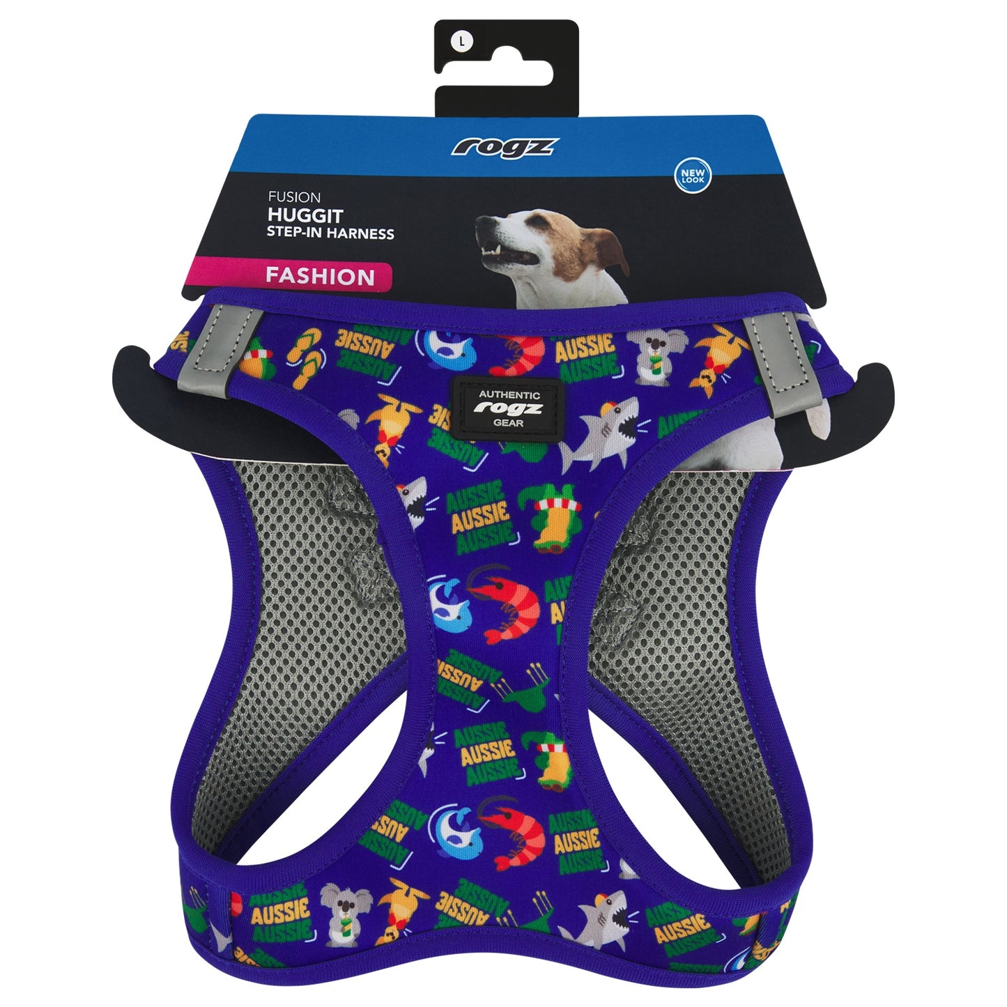 Rogz Fusion Huggit Australiana Dog Harness