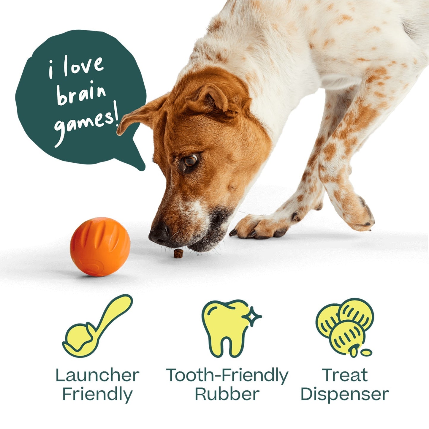 Woof FlyBall Treat Dispensing Dog Toy 3 Pack