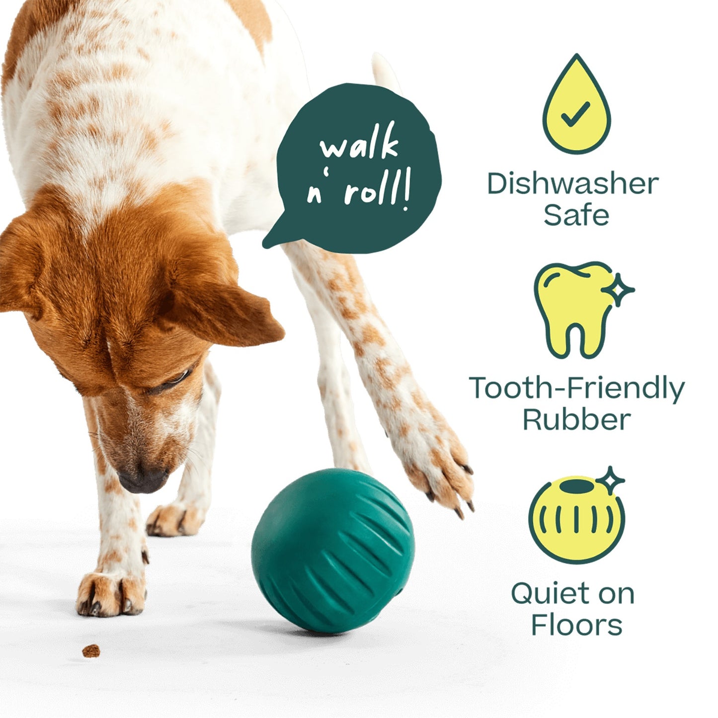 Woof Walkabout Treat Dispensing Dog Toy