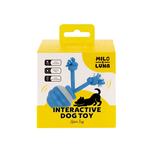 Milo and Luna Spin Tug Interactive Dog Toy