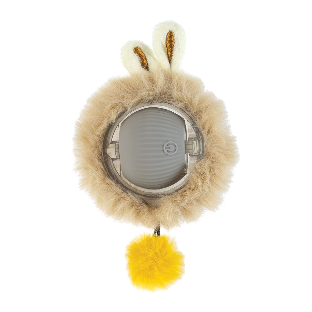 Milo and Luna Ball with Furry Ring Interactive Cat Toy